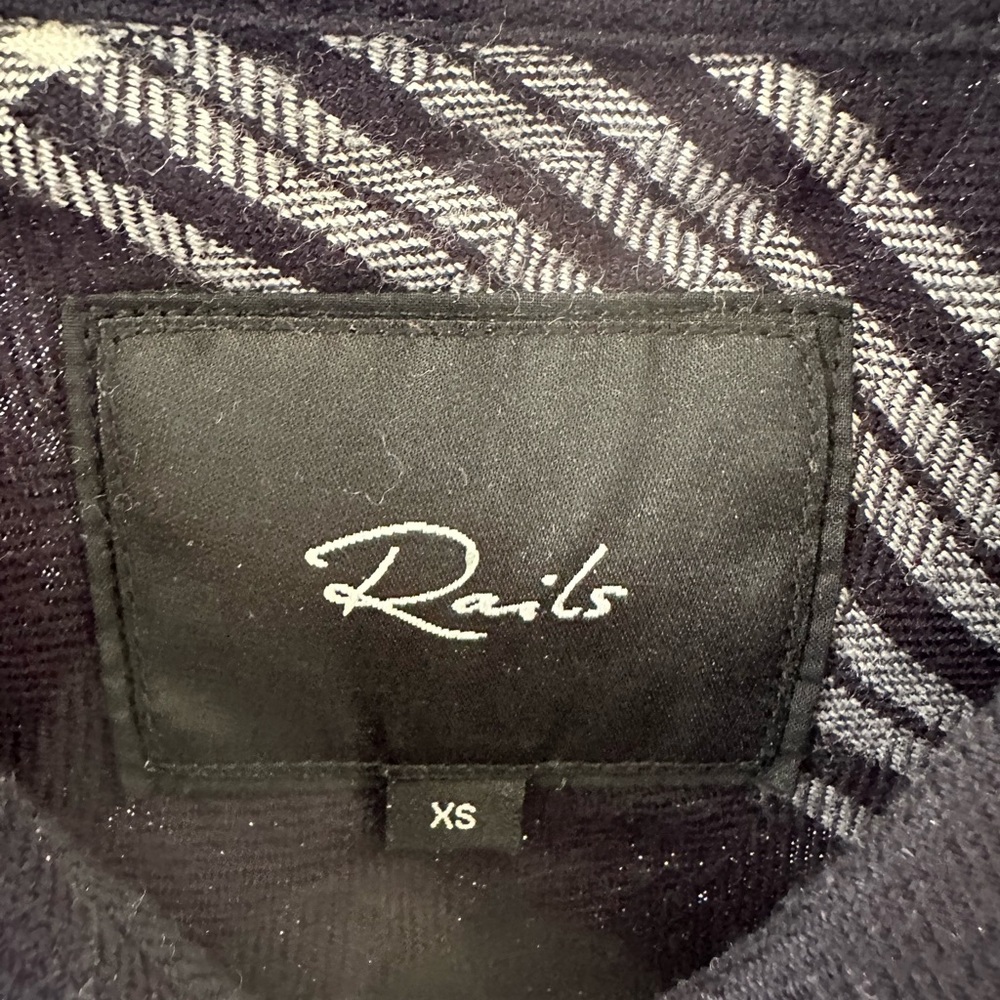Rails button down flannel dress - Picture 2 of 3